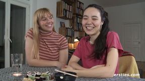Horny Slut - Swedish Sensation Selina Fucks Canadian Babe Rylee Hard
