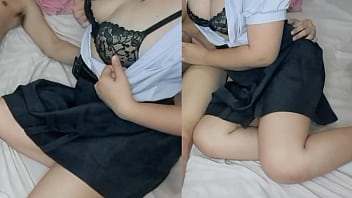 Thai student - กับมาจากทํางานมีคนนวดให้แบบนี้ดีจริงๆ