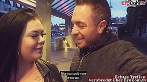 German Fat Slut Picked Up In Public For Sex Date In Berlin