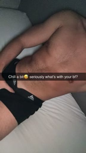 Sharing a bed with my ex ends in cheating on snapchat