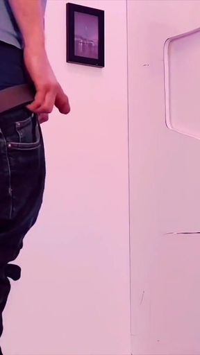 Twink at the Gloryhole - He Wants More Than Just a Blowjob