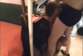 Crossdressers Suck and Swap Big Cocks
