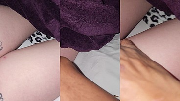 Snowbunniebaddie Anal plug with laser and Dual Panty Vibrators at the Sametime