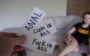 Step-sister First Tries Anal Sex