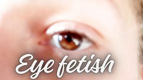 Eye fetish in pov