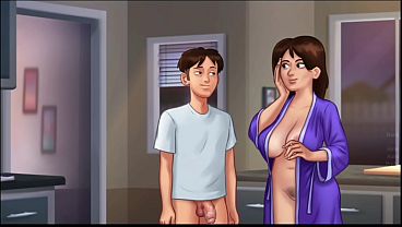 Innocent teen gets seduced by sultry stepmom