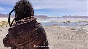 A Guia de Turismo me levou pro deserto e botei ela pra mamar minha pica