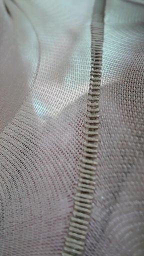 Trans Nylon Play Big Cock Cumming