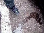 Pee in public parking