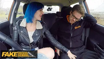 Ryan Ryder fucks Alexxa Vice's ass in a fake driving school scene