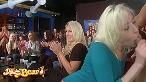 Strippers And Hot Sexually Excited Ladies Expecting To Show Off Their Jock Sucking Skills!