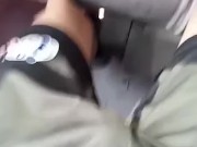 Cuando voy en el bus corriendo a casa con ganas de follar