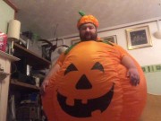 pumpkin costume test