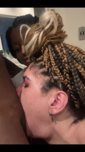 Gifted Guy Fucks Bareback with Vicky Menage and Sofie Lollipop
