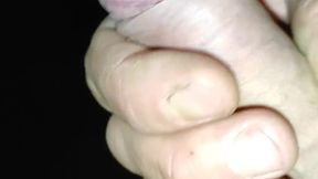 Night Exhibitionist boy on the rock part1