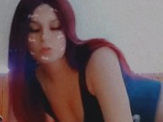 WATCH ME SUCK OFF MY TOY, SUBSCRIBE TO MY ONLYFANS TO SEE ME GET FUCKED