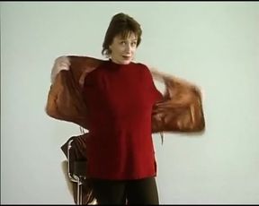Mature Lady From Germany Showing Her Big Tits on Casting
