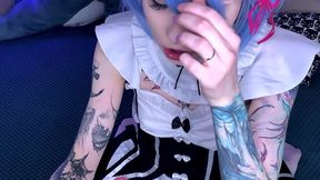 Cute Teen Cums Non-stop and Gets Fucked