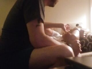 TeddyCam Captures Lil Girl's 1st Time - with her Hot AF Stepdad (Roleplay)