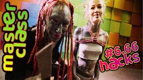 Shibari bondage action with shaggy Anuskatzz and Lily Lu from Dirty Dreaz