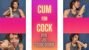 Cum for Cock POV JOI Countdown