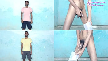 Rajesh Playboy 993 Two Pissing in the Jar Golden Shower Striptease Spanking Butt Hairy Cock