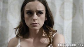 Petite cutie Lily Glee sinfully bangs two men for ransom