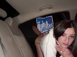 A quickie in the backseat