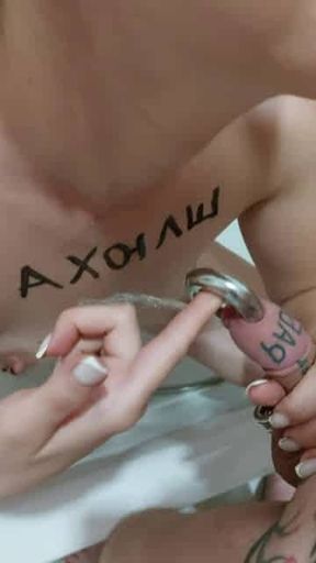 Pee on her