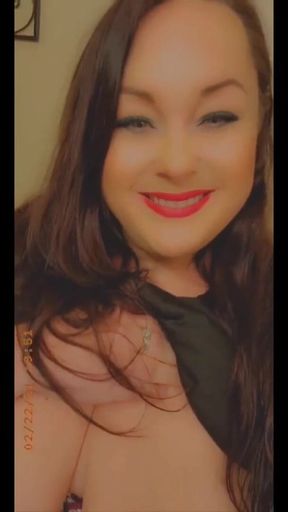 Lots of hot clips of me showing off and playing with my huge natural tits