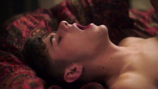 Film fait maison de l'amateur américain Blake Mitchell et Joey Mills, baisés analement