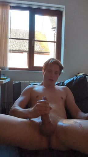 Early Morning Wank by the Window