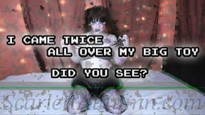 Did you see me cumming twice? - MP4 SD 480p