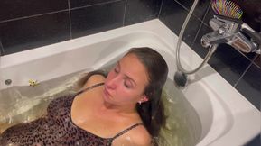 Sinking Beauty: Held Underwater, Begging for Air