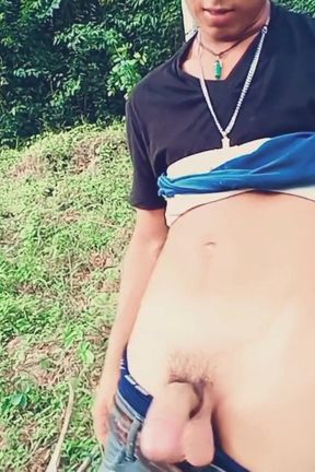 Masturbating Outdoors