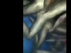 Latin bareback Orgy
