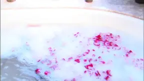 Sexy blonde gets fucked hard in the bathroom