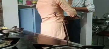 A student girl in tuition secretly squabbled with the tuition teacher.