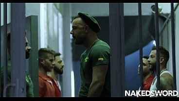 Jail Officer Sir Peter Joins Bareback Group Sex