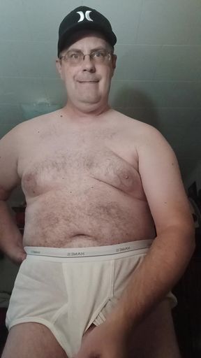Hanes tighty whities cum video