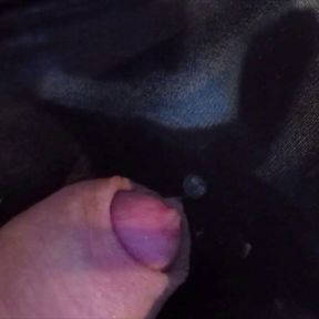 Soaking Panties With Dripping Precum