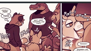 Furry Comic Dub: Gay by Play (Furry Animation, Furry Femboy, Cartoon, Anal)
