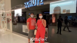 PREV Goddess Kiffa - REAL Public Humiliation Slave on Mall shopping spree and Paulista Avenue