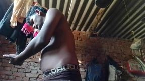 An Indian guy is showing off
