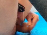 Gay dildo fuck until squirting