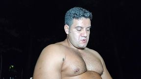 yuri gaucho - public cumshot