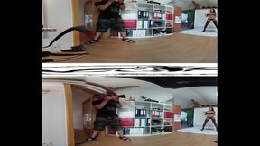 Brunette action with outstanding Katy Rose from Bravo Models