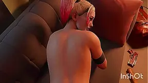 Harley Quinn Dominates in Sultry 3D Hentai Fantasy Encounter