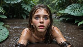 Sexy Wader Sinks Slowly and Gets Absolutely Filthy