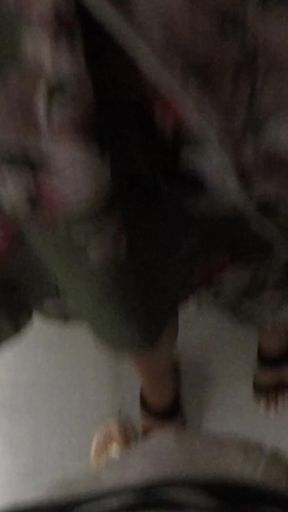 Hot MILF Stranger Grabs & Rubs My Hard Dick Through Shorts on Crowded Train
